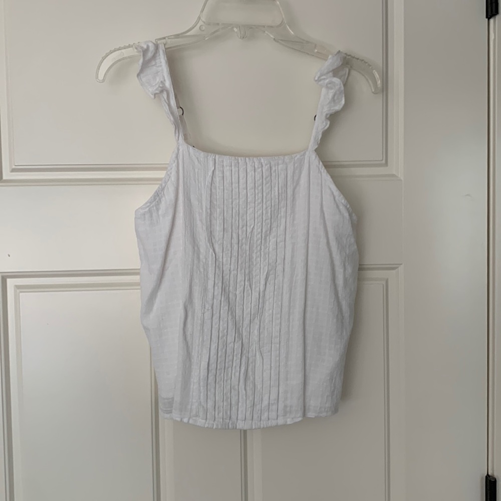 abercrombie kids 13/14 white tank